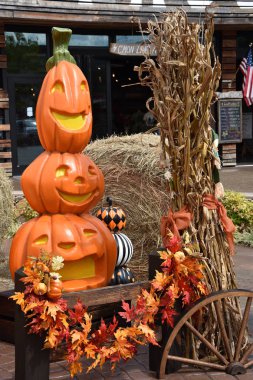 PIGEON Forge, TN-OCT 3: 3 Ekim 2016 'da görüldüğü gibi Tennessee, Pigeon Forge' daki Ada.