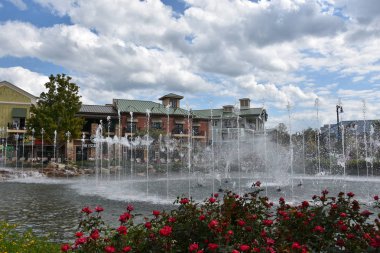 Adanın Pigeon Forge, Tennessee çeşme Show'da
