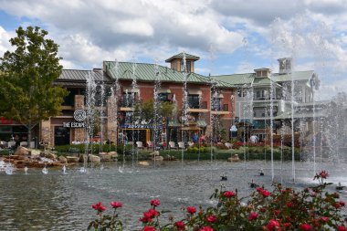 Adanın Pigeon Forge, Tennessee çeşme Show'da
