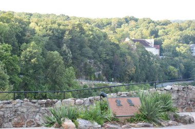 CHATTANOGA TN - 4 Ekimde görüldüğü gibi Chattanooga, Tennessee 'deki Rock City Gardens.