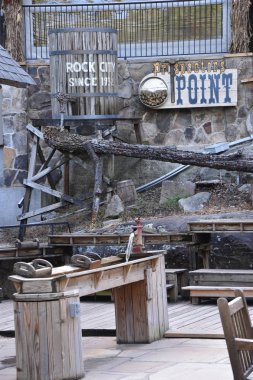 CHATTANOGA TN - 4 Ekimde görüldüğü gibi Chattanooga, Tennessee 'deki Rock City Gardens.