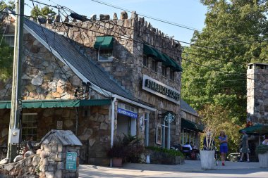 CHATTANOGA TN - 4 Ekimde görüldüğü gibi Chattanooga, Tennessee 'deki Rock City Gardens.