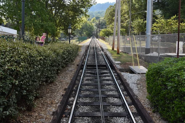 El Lookout Mountain Incline Railway en Chattanooga, Tennessee — Foto de Stock