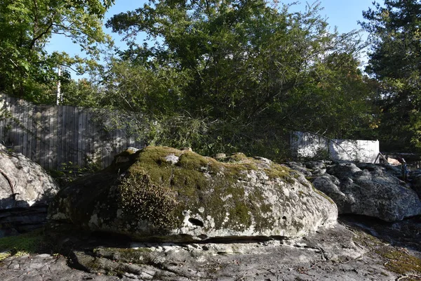 Chattanooga Oct Rock City Gardens Chattanooga Tennessee Visto Desde Octubre — Foto de Stock