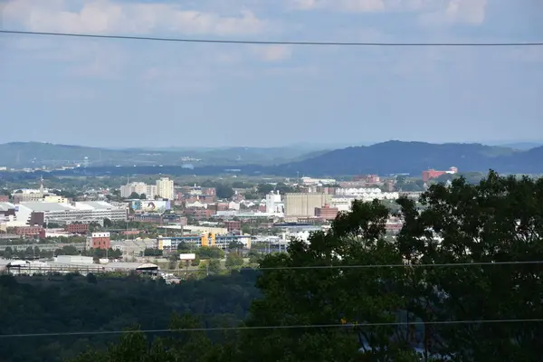 Vista de Chattanooga no Tennessee — Fotografia de Stock