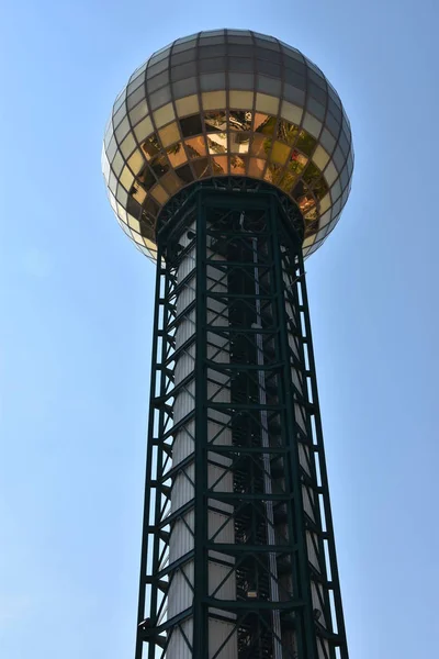 Sonnenkugelturm in knoxville, tennessee — Stockfoto