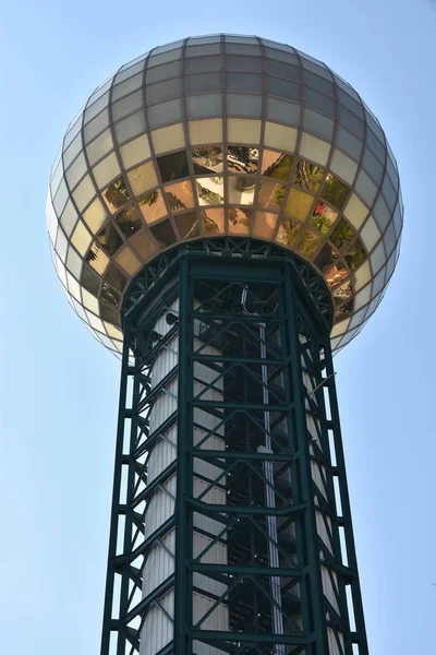 Sonnenkugelturm in knoxville, tennessee — Stockfoto