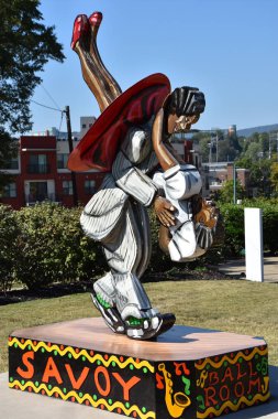 Chattanooga, Tennessee blöf görünümü Sanatlar İlçe