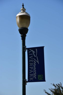 Chattanooga, Tennessee 'deki Coolidge Park, 5 Ekim 2016' da görüldüğü gibi..