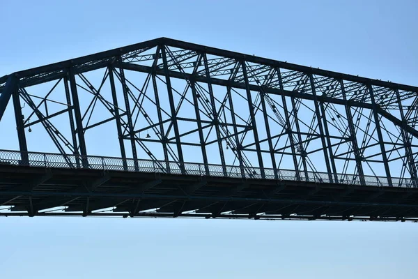 Walnut Street Bridge w Chattanooga, Tennessee — Zdjęcie stockowe