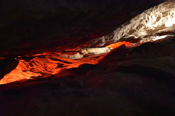 Chattanooga Okt Höhlenwanderung Den Ruby Falls Chattanooga Tennessee Usa Vom — Stockfoto
