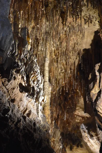 Chattanooga Oct Cave Walk Ruby Falls Chattanooga Tennessee Seen Oct — Stock Photo, Image