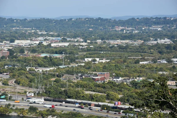 Widok z Chattanooga w stanie Tennessee — Zdjęcie stockowe