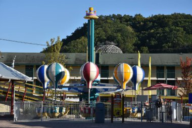 PIGEON Forge, TN-OCT 6: Pigeon Forge, Tennessee 'deki Bear Country Eğlence Parkı, 6 Ekim 2016.