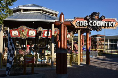 PIGEON Forge, TN-OCT 6: Pigeon Forge, Tennessee 'deki Bear Country Eğlence Parkı, 6 Ekim 2016.