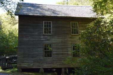 Tarihi Mingus fabrikasında büyük Smoky Dağları Milli Parkı