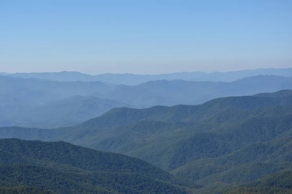 Clingmans Dome dans le parc national des Grands Smoky Mountains — Photo