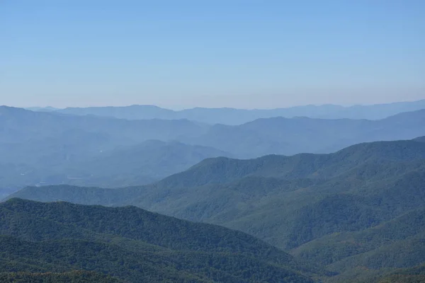 Clingmans Dome dans le parc national des Grands Smoky Mountains — Photo