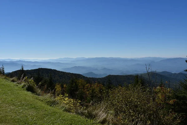 Купол Clingmans у Грейт-Смокі-гори національного парку — стокове фото