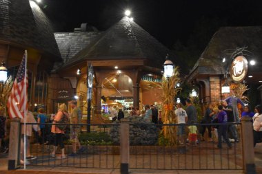 GATLINBURG TN - OCT 7: Tennessee, Gatlinburg şehir merkezi, 7 Ekim 2016.