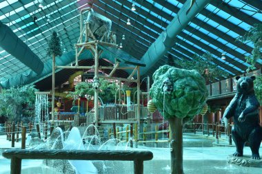 Westgate Smoky Mountain Resort Gatlinburg, Tennessee vahşi ayı Falls su parkı