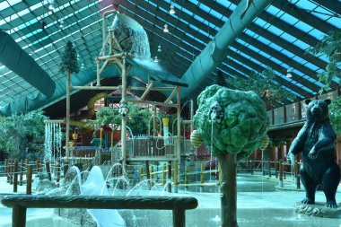 Westgate Smoky Mountain Resort Gatlinburg, Tennessee vahşi ayı Falls su parkı