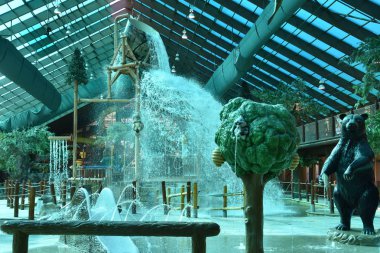 Westgate Smoky Mountain Resort Gatlinburg, Tennessee vahşi ayı Falls su parkı