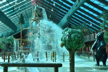 Westgate Smoky Mountain Resort Gatlinburg, Tennessee vahşi ayı Falls su parkı