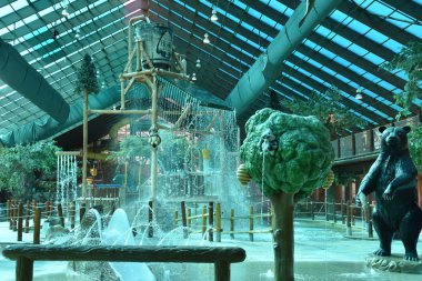 Westgate Smoky Mountain Resort Gatlinburg, Tennessee vahşi ayı Falls su parkı