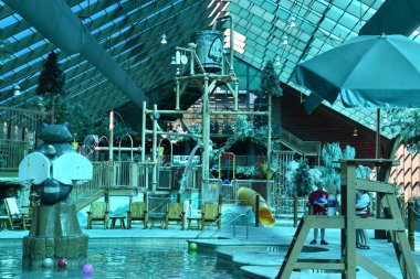 Westgate Smoky Mountain Resort Gatlinburg, Tennessee vahşi ayı Falls su parkı