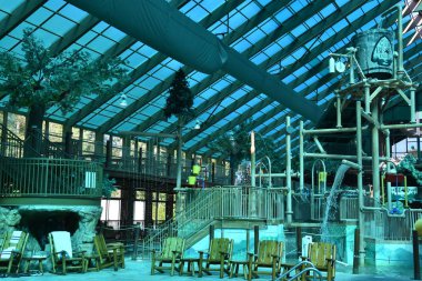 Westgate Smoky Mountain Resort Gatlinburg, Tennessee vahşi ayı Falls su parkı