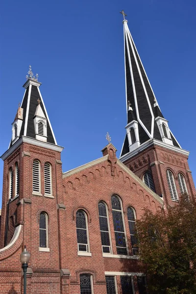 Martinsburg Oct Johns Lutheran Church Martinsburg Seen Oct 2020 — Stock Photo, Image