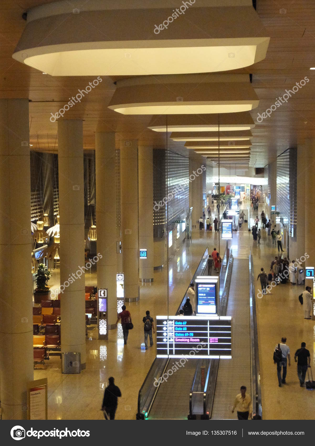 Chhatrapati Shivaji International Airport In Mumbai Indien