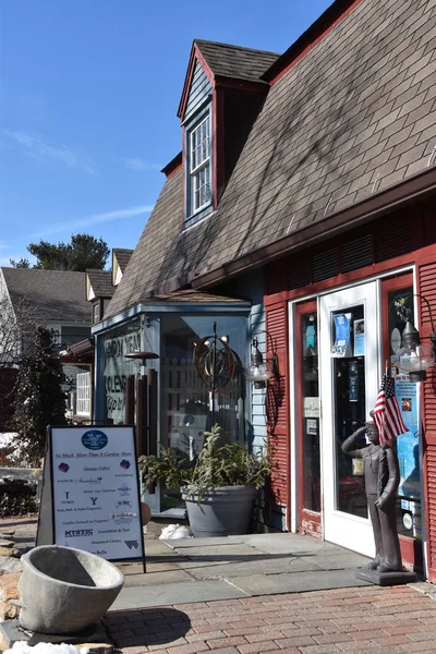 Olde Mistick Village in Mystic, Connecticut — Stock Photo, Image