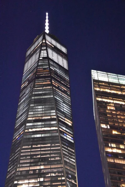 New York Février One World Trade Center Freedom Tower Manhattan — Photo