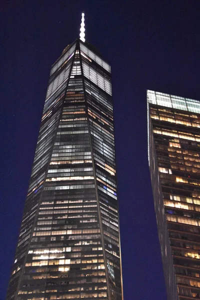 Nueva York Febrero World Trade Center Freedom Tower Manhattan Nueva — Foto de Stock