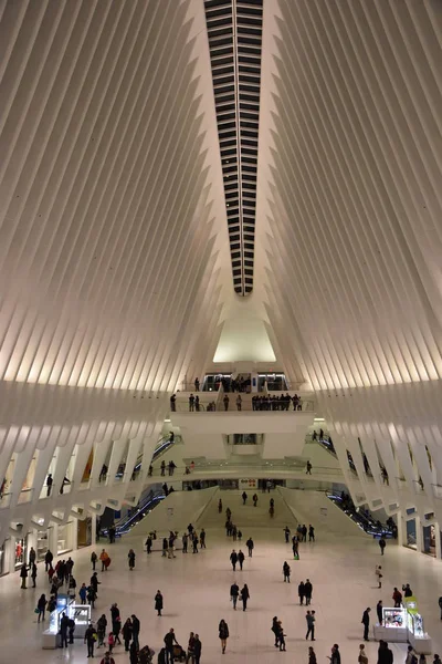 Oculus du Westfield World Trade Center Transportation Hub à New York — Photo