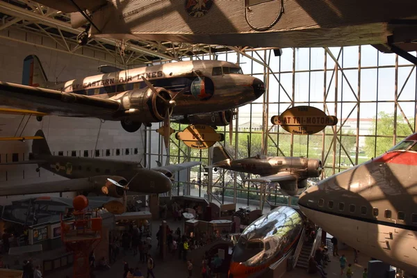 Museo Nacional del Aire y el Espacio Smithsonian en Washington, DC — Foto de Stock