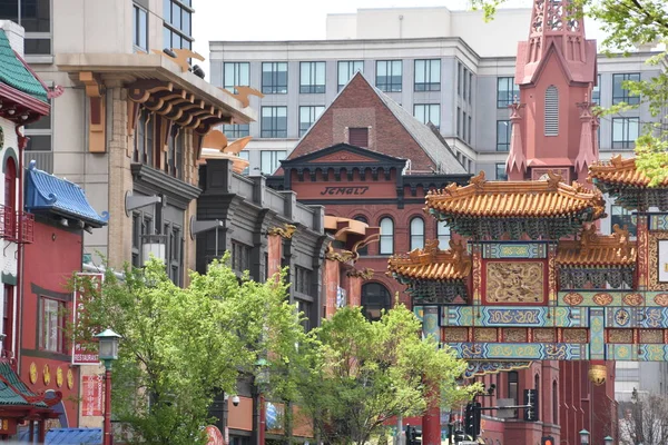 The Friendship Archway at Chinatown in Washington, DC — Stock Photo, Image