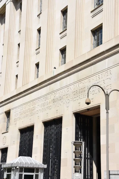 Washington Abr Edificio Del Departamento Justicia Washington Como Vio Abril — Foto de Stock