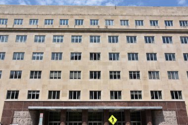 WASHINGTON DC - 10 Nisan 2016 'da görüldüğü üzere, Washington DC' deki Hükümet Muhasebe Bürosu.