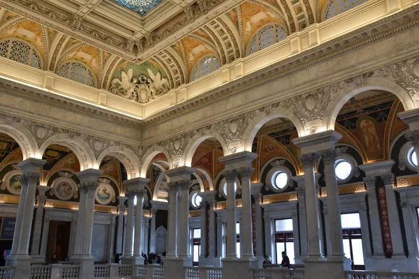 Библиотека Конгресса в Вашингтоне — стоковое фото