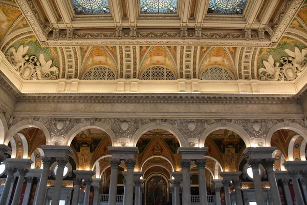 Biblioteca del Congreso en Washington, DC — Foto de Stock