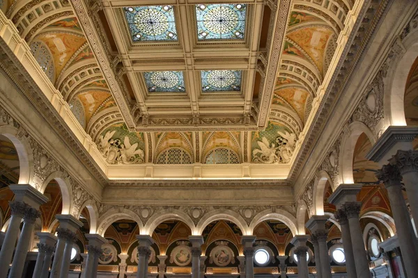 Biblioteca del Congreso en Washington, DC — Foto de Stock