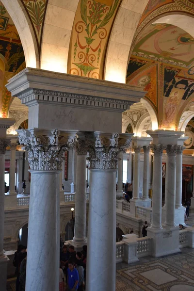 Library of Congress in Washington, Dc — Stockfoto