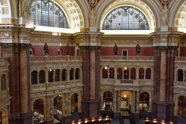 Biblioteca do Congresso em Washington, DC — Fotografia de Stock