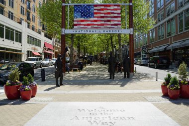 Oxon Hill, Maryland National Harbor, Amerika yolu hoş geldiniz