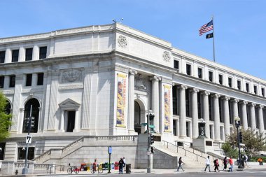 Smithsonian National Postal Museum in Washington, DC clipart