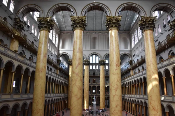 Smithsonian National Building Museum in Washington, DC — Stock Photo, Image