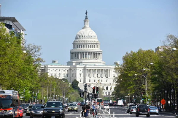 V USA capitol ve Washingtonu, dc — Stock fotografie